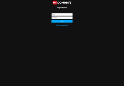 MyDominos Login Portal MyDominos Login Portal