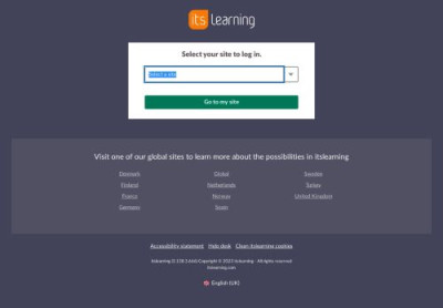 Login: Select your site to access itslearning for your school Login: Select your site to access itslearning for your school