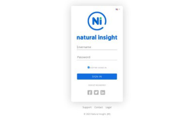 Natural Insight Login Natural Insight Login