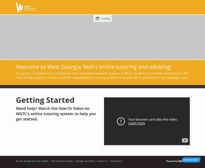 West Georgia Technical College Online Tutoring: Login West Georgia Technical College Online Tutoring: Login
