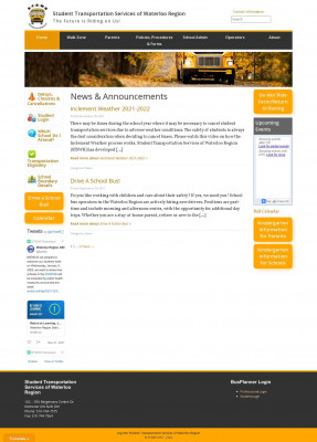 Student Transportation Services of Waterloo Region Student Transportation Services of Waterloo Region