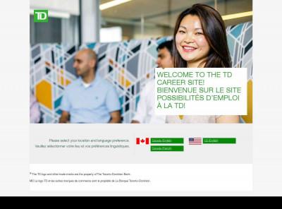TD Bank Careers Website - Home TD Bank Careers Website - Home