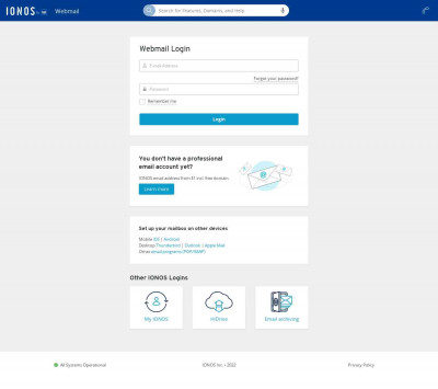 Webmail Login | IONOS by 1&1 Webmail Login | IONOS by 1&1