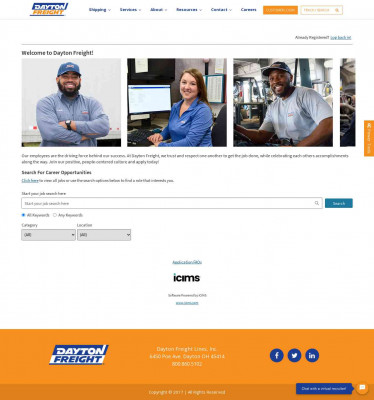 Dayton Freight - iCIMS Dayton Freight - iCIMS