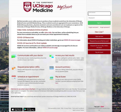 MyChart - Login Page MyChart - Login Page