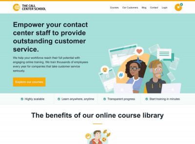 Course Library | The Call Center School Course Library | The Call Center School