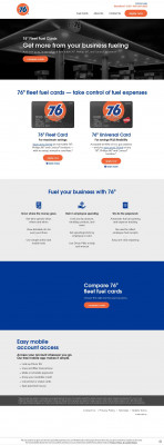76 Fleet Card Program - Business Fuel Cards with Volume ... 76 Fleet Card Program - Business Fuel Cards with Volume ...