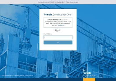 Sign in - Trimble Construction One Sign in - Trimble Construction One