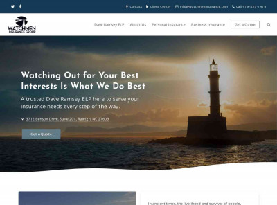 Dave Ramsey ELP | Watchmen Insurance Group | Raleigh, NC Dave Ramsey ELP | Watchmen Insurance Group | Raleigh, NC