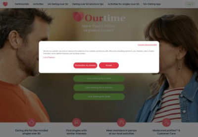 Ourtime: Mature dating site for singles over 50 Ourtime: Mature dating site for singles over 50