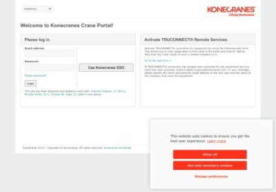 Login - Konecranes Crane Portal! Login - Konecranes Crane Portal!