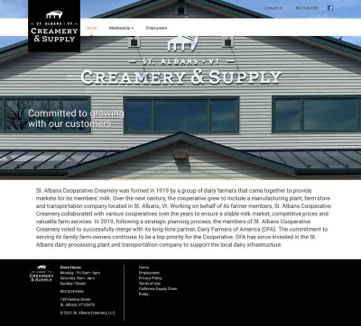 Become a Member - St. Albans Cooperative Creamery Inc. Become a Member - St. Albans Cooperative Creamery Inc.