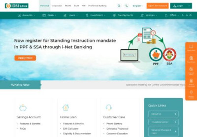 IDBI Internet Banking IDBI Internet Banking