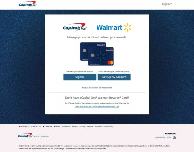 Walmart Capital One Credit Card Login Walmart Capital One Credit Card Login
