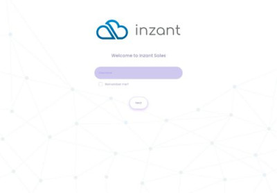 Inzant Sales - Login Inzant Sales - Login
