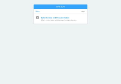 How do I login to Sakai? | Sakai Guides and Documentation How do I login to Sakai? | Sakai Guides and Documentation