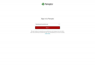 Sign in to Panopto Sign in to Panopto
