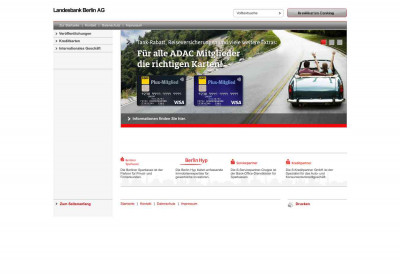 Kreditkarten-Banking - Landesbank Berlin Kreditkarten-Banking - Landesbank Berlin