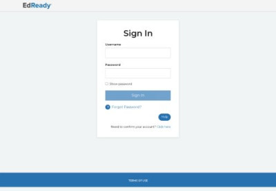 EdReady Portal EdReady Portal