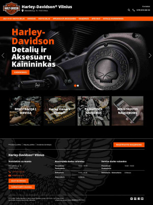 Susisiekite su mumis | Harley-Davidson® Vilnius Susisiekite su mumis | Harley-Davidson® Vilnius