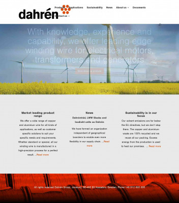 Dahrén | A leading global supplier of copper and aluminium ... Dahrén | A leading global supplier of copper and aluminium ...