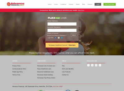 Email Address - Advance Financial 247 Online Flex Loan ... Email Address - Advance Financial 247 Online Flex Loan ...