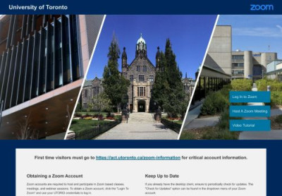 University of Toronto - Video Conferencing, Web ... - Zoom University of Toronto - Video Conferencing, Web ... - Zoom
