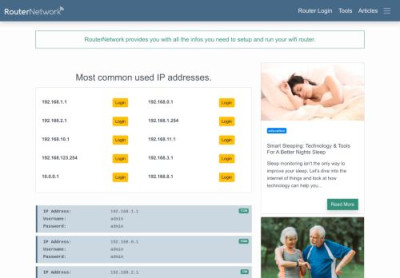 192.168.20.1 - Login Admin - Router Network 192.168.20.1 - Login Admin - Router Network