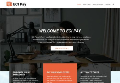 ECI Pay – Payroll Processing Simplified. ECI Pay – Payroll Processing Simplified.