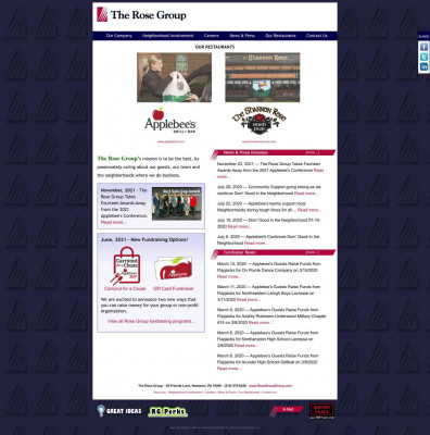 Applebee's Restaurants - The Rose Group Applebee's Restaurants - The Rose Group