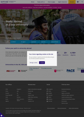 Kaplan International Pathways: Study abroad at university Kaplan International Pathways: Study abroad at university