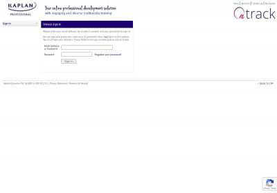 My Kaplan - Ontrack Sign In My Kaplan - Ontrack Sign In