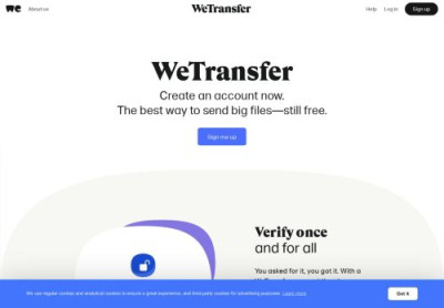 WeTransfer Accounts WeTransfer Accounts