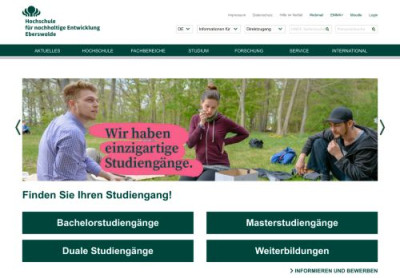 Accessing E-Mails - HNE Eberswalde Accessing E-Mails - HNE Eberswalde