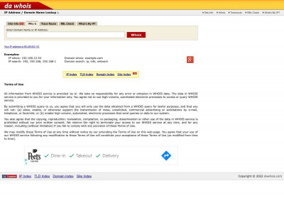 Web Site Index - Da whois Web Site Index - Da whois