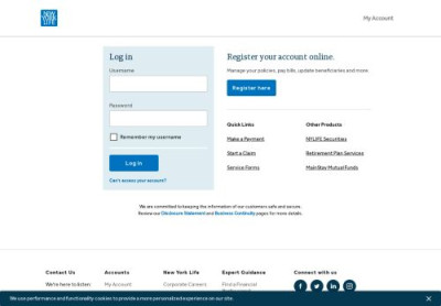 My Account | New York Life My Account | New York Life