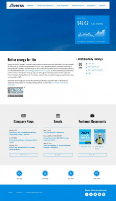 Avista Corporation: Investor Overview Avista Corporation: Investor Overview