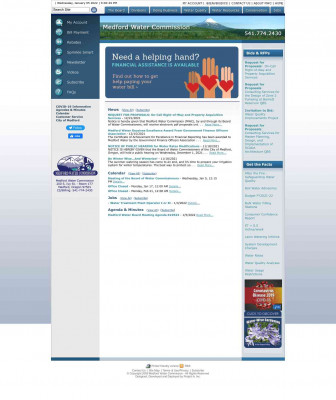 Bill Payment - Medford Water Commission Bill Payment - Medford Water Commission