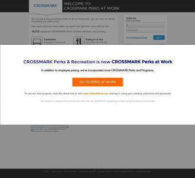 Reset Your Password - CROSSMARK Perks at Work Reset Your Password - CROSSMARK Perks at Work