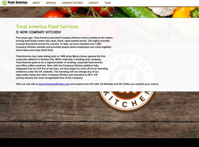 Treat America Food Services: WELCOME! Treat America Food Services: WELCOME!