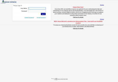 Union Express - Union Mutual - Login Union Express - Union Mutual - Login