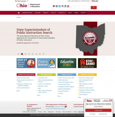 Ohio Department of Education: Home Ohio Department of Education: Home
