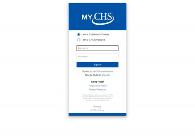 MyCHS Login - CHS Inc. MyCHS Login - CHS Inc.