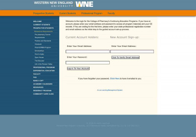 College of Pharmacy: Western New England University College of Pharmacy: Western New England University