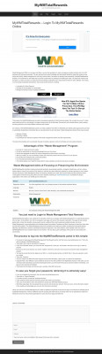 MyWMTotalRewards – Login To MyWMTotalRewards Online MyWMTotalRewards – Login To MyWMTotalRewards Online