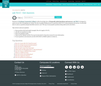 Create or Change Password - Ask Tri-C Create or Change Password - Ask Tri-C