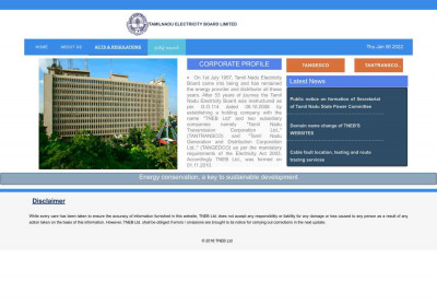 TANGEDCO - Bill status - Login TANGEDCO - Bill status - Login