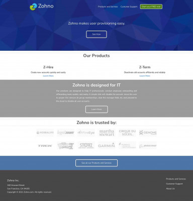 Z-Hire Admin Guide - Zohno Z-Hire Admin Guide - Zohno