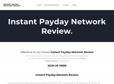 INSTANT PAYDAY NETWORK REVIEW - Home INSTANT PAYDAY NETWORK REVIEW - Home
