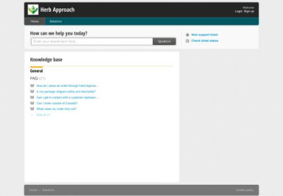 Signup for a new account - Herb Approach Signup for a new account - Herb Approach